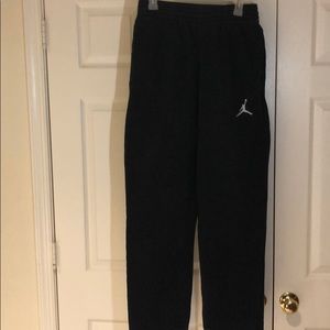 Air Jordan black sweatpants
